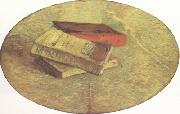 Vincent Van Gogh Still Life wtih Three Books (nn04) Germany oil painting reproduction
